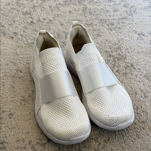 APL White Mesh Slip-On Sneakers